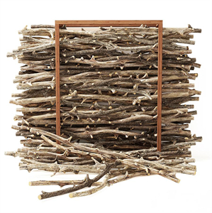 Firewood branch old decor